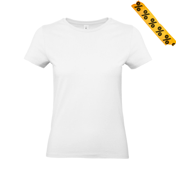 B&C Shirts weiß Exact 190 Women